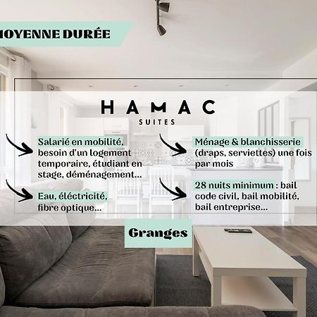 Suite Granges En Rez-De-Jardin Pour 4 Voyageurs Lyon Exterior foto