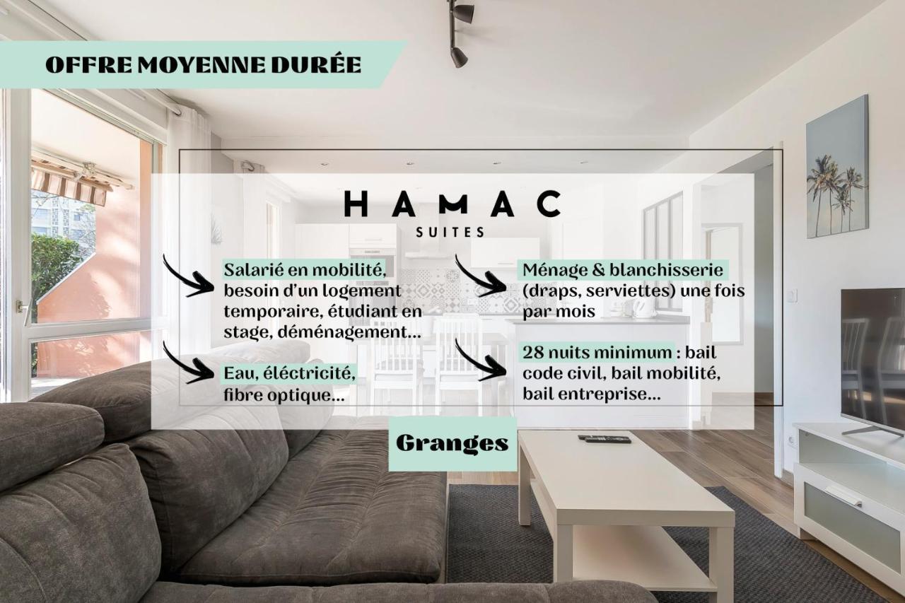 Suite Granges En Rez-De-Jardin Pour 4 Voyageurs Lyon Exterior foto